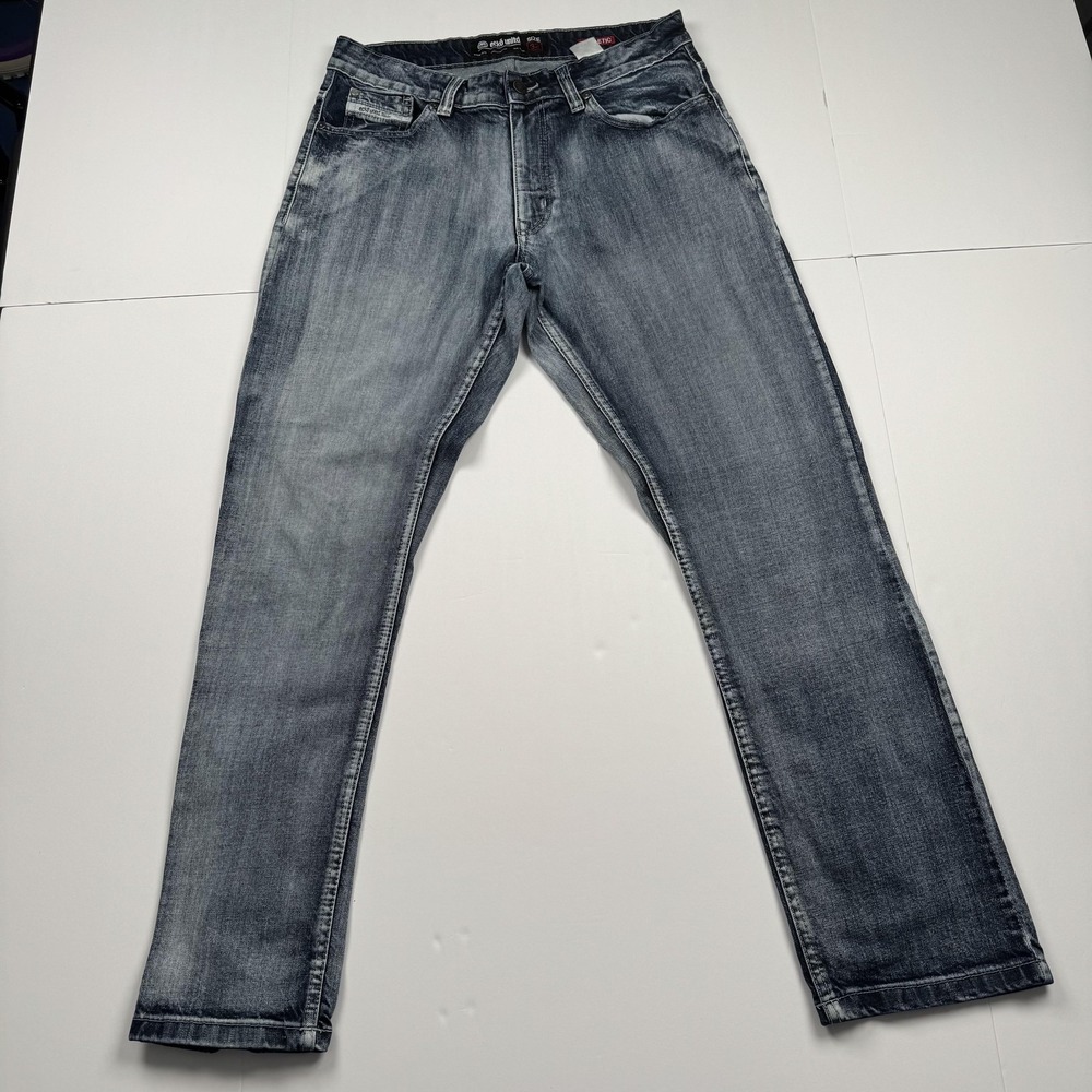 Ecko Unltd Jeans Mens 32x30 (31x30) Blue Athletic Fit RawtHentic Straight Leg